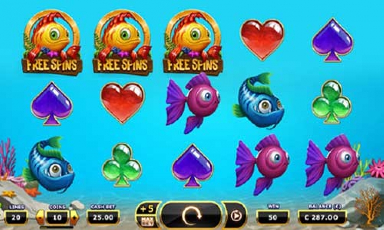 Play goldfish slot machine game online